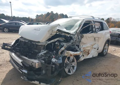 2018 Toyota Highlander Limited from USA, damaged, VIN 5TDYZRFH1JS283288